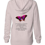 Womens Lightweight Wash Hooded Sweatshirt