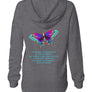 Womens Lightweight Wash Hooded Sweatshirt