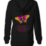 Womens Lightweight Wash Hooded Sweatshirt