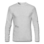 Men's Long Sleeve T-Shirt by Next Level - heather gray