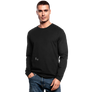 Men's Long Sleeve T-Shirt by Next Level - black