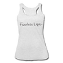 Women’s Tri-Blend Racerback Tank - heather white