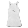 Women’s Tri-Blend Racerback Tank - heather white
