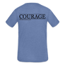 Courage Youth Tee - heather blue