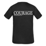 Courage Youth Tee - heather black