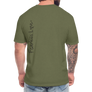 Fitted Cotton/Poly T-Shirt by Next Level - heather military green