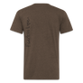 Fitted Cotton/Poly T-Shirt by Next Level - heather espresso